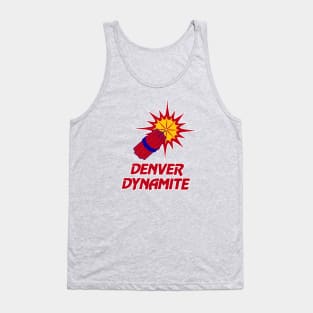 Retro Denver Dynamite Arena Football 1987 Tank Top